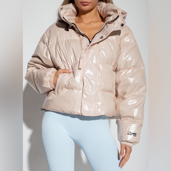 NWT Reebok x Victoria Beckham Puffer Winter Ski Jacket Size XL - Picture 1 of 12